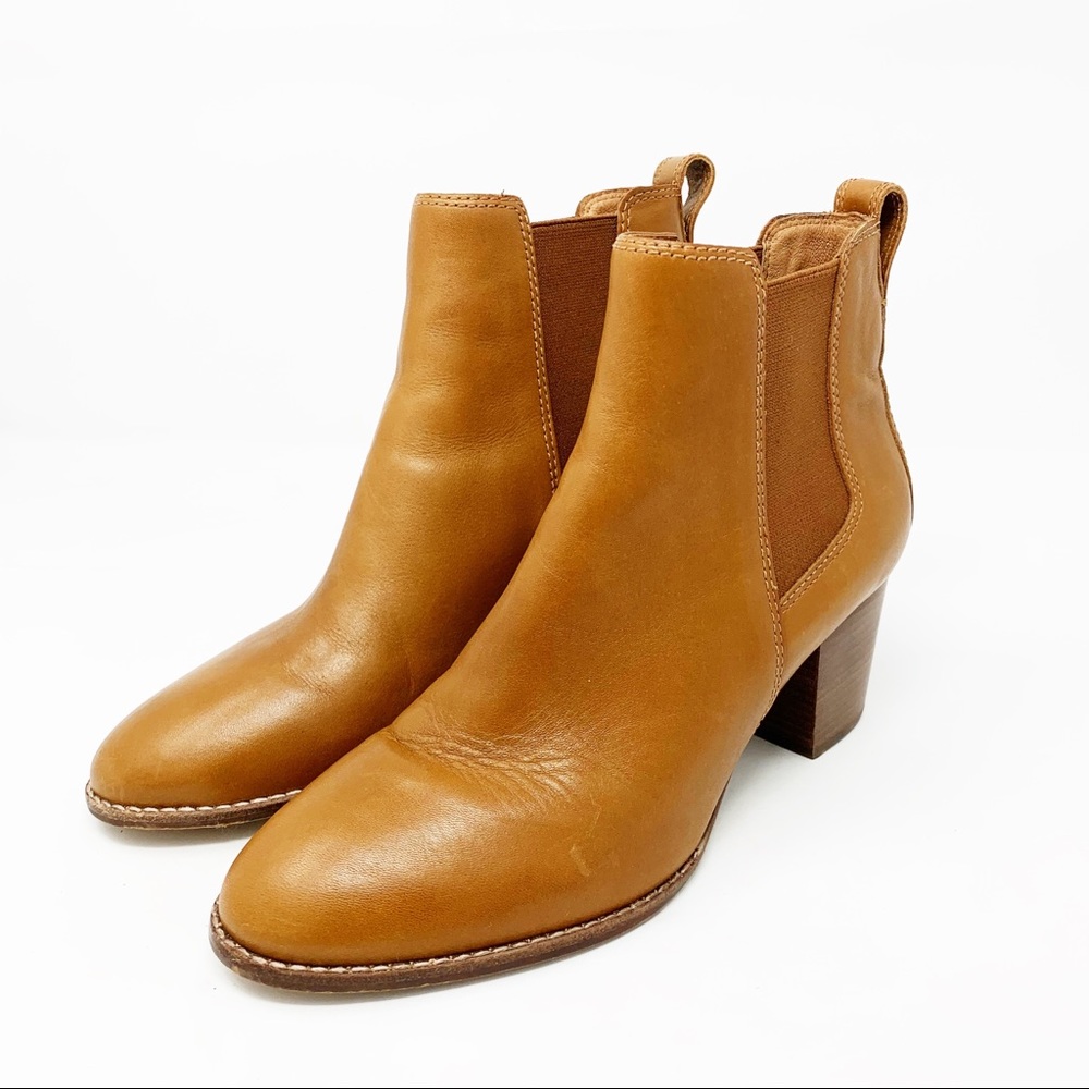 Madewell Regan Boot 9 Brown Leather Bootie